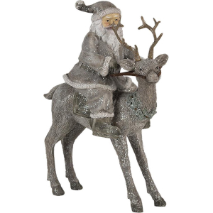 kerstman op hert